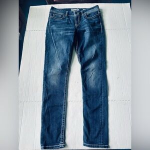 BKE Women's Skinny Jeans - Dark Blue